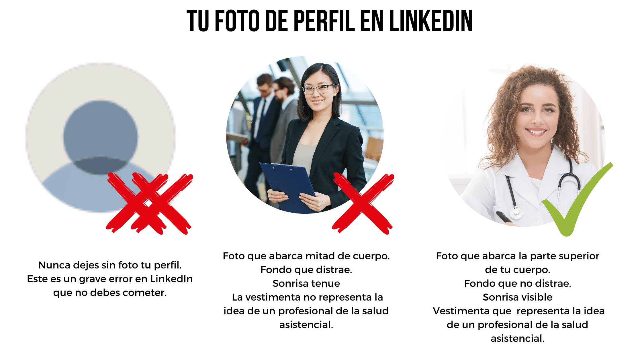 3 errores en LinkedIn que cometen los profesionales de la salud